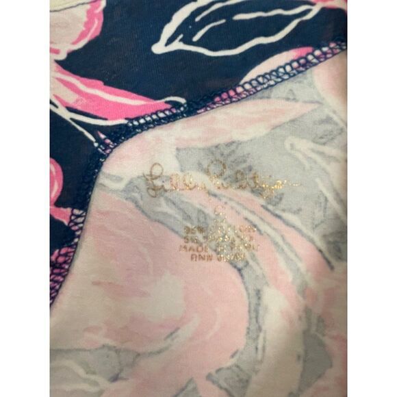Lilly Pulitzer Waverly Top Flamingle Flamingos Small - Picture 6 of 6